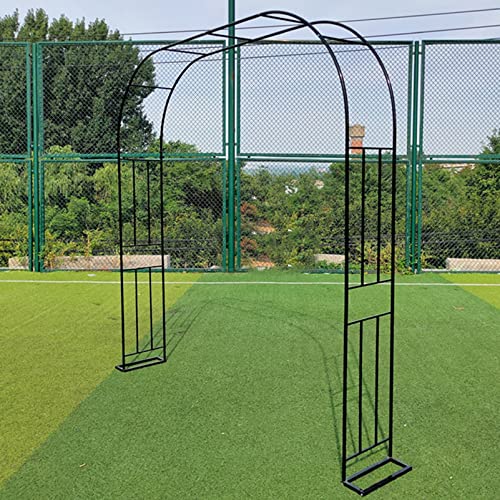 Stabiler Metall-Gartenbogen für Kletterpflanzen, Rosen und Luftballons, perfekt für Hochzeiten, Jubiläen, Pergolen, Blumenarrangements und Gartendekor-Verbesserungen von Generisch