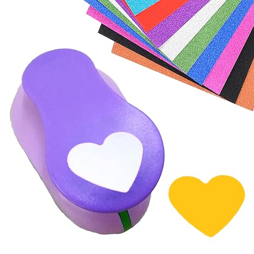 Stanzer 50mm Papierstanzer Motivstanzer Rund Papier Ausstanzer Stanzer Kreis Motivlocher Stanzer Set Ausstanzer Motiv-Locher für Geschenkanhänger, Basteln, Scrapbooking, Fotos, Grußkarten (Herz 50mm) Stanzer 50mm Papierstanzer Motivstanzer Rund Papier Ausstanzer Stanzer Kreis Motivlocher Stanzer Set Ausstanzer Motiv-Locher für Geschenkanhänger, Basteln, Scrapbooking, Fotos, Grußkarten (Herz 50mm) von Generisch