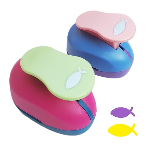 Stanzer fisch 2 Stück Motivstanzer Papierstanzer Motivlocher Stanzer Set Ausstanzer 25 mm, 35mm für Grußkarten oder Streudeko, Kommunion, Konfirmation, Taufe, Hochzeit, Scrapbooking Stanzer fisch 2 Stück Motivstanzer Papierstanzer Motivlocher Stanzer Set Ausstanzer 25 mm, 35mm für Grußkarten oder Streudeko, Kommunion, Konfirmation, Taufe, Hochzeit, Scrapbooking von Generisch