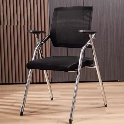 Stapelbare Konferenzraumstühle mit Armlehnen, ergonomischer Netzstoff, Bürostuhl, Gästetreffen, zurückfederndes Design Stapelbare Konferenzraumstühle mit Armlehnen, ergonomischer Netzstoff, Bürostuhl, Gästetreffen, zurückfederndes Design von Generisch