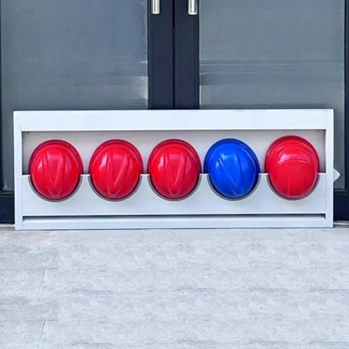 Stapelbarer Schutzhelm-Aufbewahrungsständer – platzsparender Helm-Organizer, Sicherheitshutständer für Fahrzeuge in Fabriken, Feuerwehrhelmhalter für 5 Helme – langlebige und effiziente Aufb Stapelbarer Schutzhelm-Aufbewahrungsständer – platzsparender Helm-Organizer, Sicherheitshutständer für Fahrzeuge in Fabriken, Feuerwehrhelmhalter für 5 Helme – langlebige und effiziente Aufb von Generisch