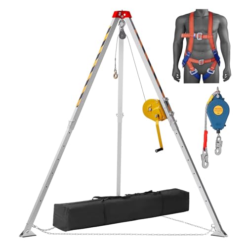 Stativ-Set mit Seilwinde für Fallschutz und Rettung in traditionellen engen Räumen Stativ-Set mit Seilwinde für Fallschutz und Rettung in traditionellen engen Räumen von Generisch