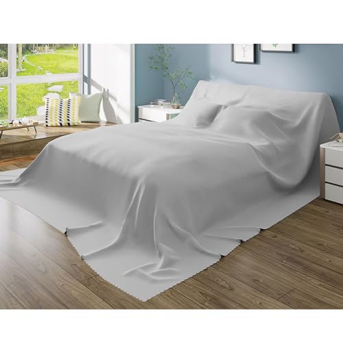 Staubdichter Sofabezug & Matratzenschoner – Wasserdichter Möbel-Staubschutz für Zuhause, Größe: 600 x 480 cm von Generisch