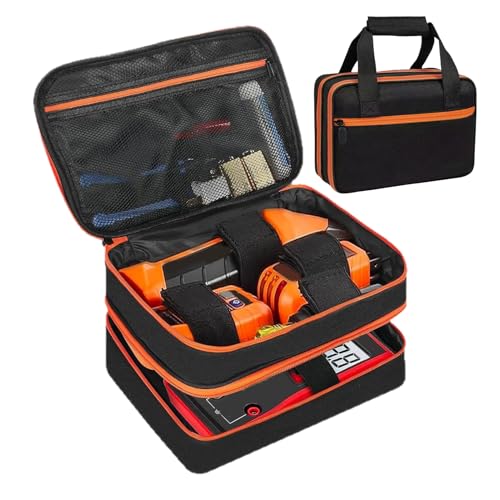 Steckdosen-Tester-Etui – Leitungsschutzschalter, Aufbewahrungskoffer | wasserdichter Geräte-Debugging-Werkzeughalter für Batterien, Klemme, Messgerät, Buchse, Drähte, Multimeter Steckdosen-Tester-Etui – Leitungsschutzschalter, Aufbewahrungskoffer | wasserdichter Geräte-Debugging-Werkzeughalter für Batterien, Klemme, Messgerät, Buchse, Drähte, Multimeter von Generisch