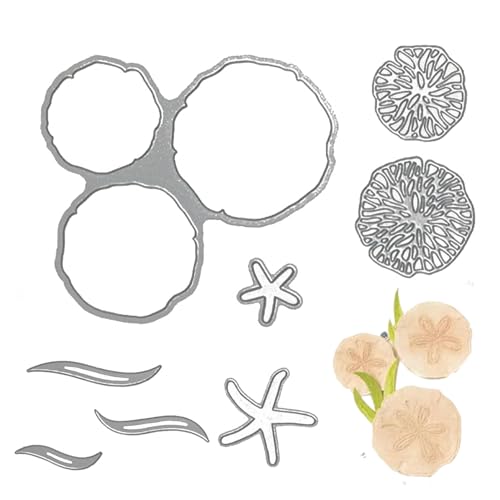 Stempel- und Stanzformen-Sets,Stanzformen für die Kartenherstellung,Sentiment-Stempel aus Silikon mit Grußwortmuster - Gummistempel für die Kartenherstellung, Blumenstempel und Stanzformen, Stempel u von Generisch