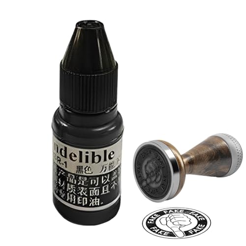 Stempelkissenfarbe – 5ml Schnell Trocknende Öl-Tinte Für Schaum- Und Filzstempel | Wasserfeste Farblose Siegel Tinte Für Büro, Basteln, Golf & DIY | Langlebige Tintes Fürr Stempel & Kreativprojekte Stempelkissenfarbe – 5ml Schnell Trocknende Öl-Tinte Für Schaum- Und Filzstempel | Wasserfeste Farblose Siegel Tinte Für Büro, Basteln, Golf & DIY | Langlebige Tintes Fürr Stempel & Kreativprojekte von Generisch