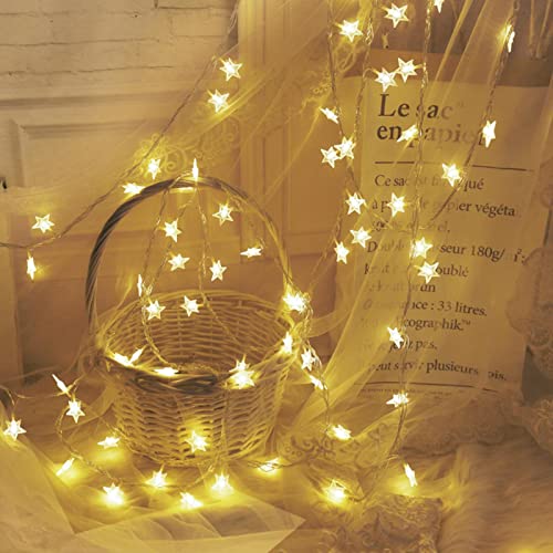 Sternschnurlichter - Sternschnur Lichtbatterie Betrieben | Wasserdichte Twinkle Lights | Sterne Strings Light | USB -Ladung LED lightt | Plugin 10 Fuß 20 Sterne Fairy Lots Für Schlafzimmer Im Freien Sternschnurlichter - Sternschnur Lichtbatterie Betrieben | Wasserdichte Twinkle Lights | Sterne Strings Light | USB -Ladung LED lightt | Plugin 10 Fuß 20 Sterne Fairy Lots Für Schlafzimmer Im Freien von Generisch