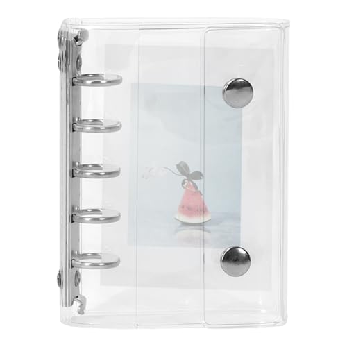 Sticker Binder - Wiederverwendbares Aufkleber -Speicherhalterbuch | Transparent Planer Scrapbook Album | Aufkleber Organizer für Mädchen Erwachsene Sammler Journaling Journaling Travel School K Sticker Binder - Wiederverwendbares Aufkleber -Speicherhalterbuch | Transparent Planer Scrapbook Album | Aufkleber Organizer für Mädchen Erwachsene Sammler Journaling Journaling Travel School K von Generisch