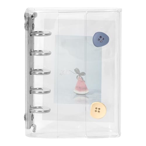 Sticker Organizer Binder, Sticker Sammelbuch, wiederverwendbare Aufkleber Sammelalbum, transparenter Planer Scrapbook für Mädchen Erwachsene Sticker Organizer Binder, Sticker Sammelbuch, wiederverwendbare Aufkleber Sammelalbum, transparenter Planer Scrapbook für Mädchen Erwachsene von Generisch