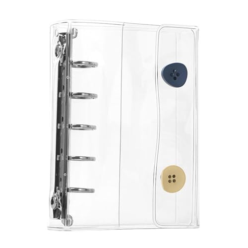 Sticker Storage Book - Sticker Album Reusable Organizer Binder - Transparent Notebook Aesthetic Keeper for Scrapbooking Planner Decoration Travel School Classroom Sticker Storage Book - Sticker Album Reusable Organizer Binder - Transparent Notebook Aesthetic Keeper for Scrapbooking Planner Decoration Travel School Classroom von Generisch
