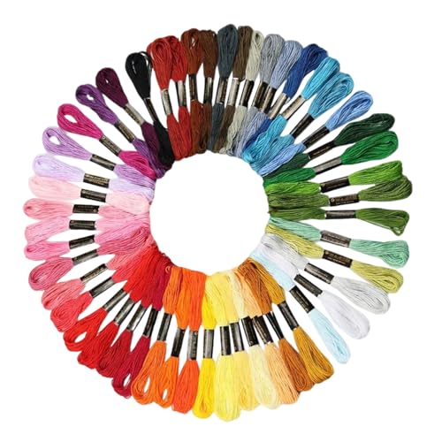 Stickerei Thread Kit, Stickerei Thread & Floss - Maschinenstickstoff -,Bunte Baumwollschnur zum Dekorieren von Reparaturen von Quiltprojekten Anfänger und Experten Stickerei Thread Kit, Stickerei Thread & Floss - Maschinenstickstoff -,Bunte Baumwollschnur zum Dekorieren von Reparaturen von Quiltprojekten Anfänger und Experten von Generisch