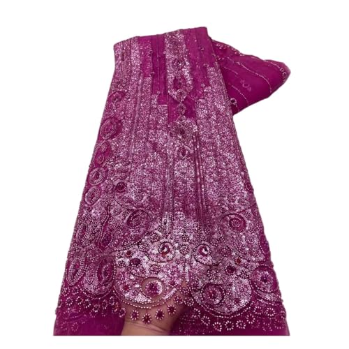 Sticknetz Spitze Perlen Pailletten Stoff für Party Abendkleid Sticknetz Spitze Perlen Pailletten Stoff für Party Abendkleid von Generisch