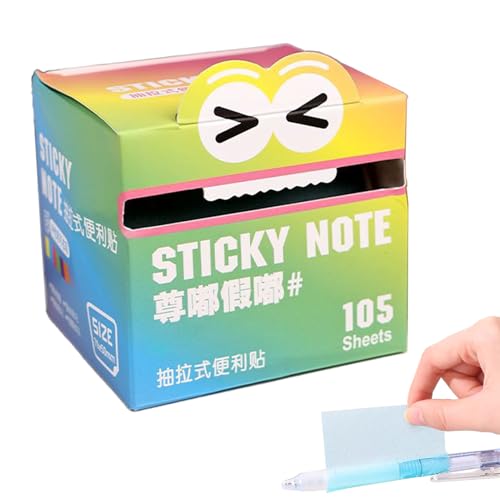 Sticky Notes -,Notes Autocollantes Transparentes, Onglets De Notefs Autocollantess, Blocs-Notese Autocollants Tes | Système Pratique Extensible 105 Feuilles Colorées Pour École Bureau Maison Sticky Notes -,Notes Autocollantes Transparentes, Onglets De Notefs Autocollantess, Blocs-Notese Autocollants Tes | Système Pratique Extensible 105 Feuilles Colorées Pour École Bureau Maison von Generisch