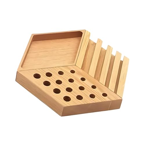 Stiftehalter aus Holz – Stifthalter, Büro-Schreibtisch-Organizer, stabiles Holz, kreativ, geteilter Ständer für den Schreibtisch, Schlafzimmer, Büro, Nachttisch, Kommode Stiftehalter aus Holz – Stifthalter, Büro-Schreibtisch-Organizer, stabiles Holz, kreativ, geteilter Ständer für den Schreibtisch, Schlafzimmer, Büro, Nachttisch, Kommode von Generisch