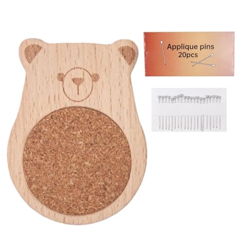 Stiftkissen zum Nähen, Pin -Kissen,Niedliche tierische Holzstiftkissen mit 20-polig | Tragbare Stricknadeln für Stickstickkleidungskleidung herstellen Stiftkissen zum Nähen, Pin -Kissen,Niedliche tierische Holzstiftkissen mit 20-polig | Tragbare Stricknadeln für Stickstickkleidungskleidung herstellen von Generisch