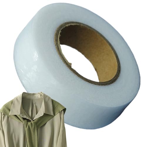 Stoffband für Säure, doppelseitiges Stoffband | 2-seitige Kleidung klebrige Stoffbandrolle | Multifunktionales Bügel-Ein-Adhäsionskragen Manschetten-Saumfutter für Profis von Generisch
