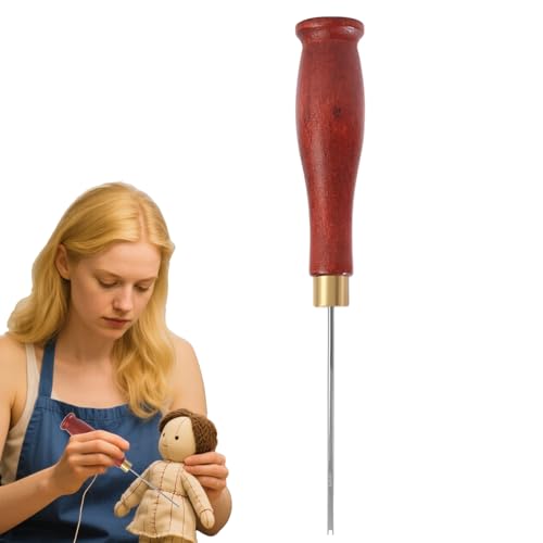 Stoffpuppe Stopfwerkzeug,Häkelnadel Für Stoffpuppen & DIY-Handwerk -Werkzeuge Zum Füllen Von Puppen, WManuelle Ahle Mit Ergonomischem Griff, Effizientes Bastelzubehör Für Bastelanfänger Und Hobbyisten Stoffpuppe Stopfwerkzeug,Häkelnadel Für Stoffpuppen & DIY-Handwerk -Werkzeuge Zum Füllen Von Puppen, WManuelle Ahle Mit Ergonomischem Griff, Effizientes Bastelzubehör Für Bastelanfänger Und Hobbyisten von Generisch