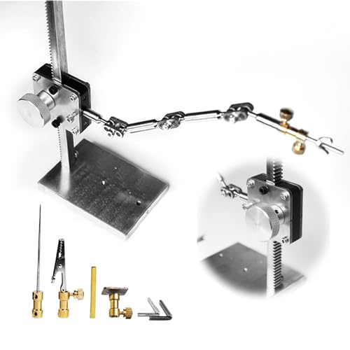 Stop-Motion-Animations-Bewegungs-Rig-Arm, Edelstahl, Anker-Rigging-Systeme. Inklusive 5 Verbindungsstücken, Hebebügel, 25 cm Armlänge, für Actionfiguren und Modelle (H: 26 cm) von Generisch