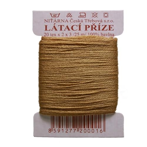 Stopfgarn Stopfwolle Baumwolle Tex 20-2-3 gold sand 25 m (8274) von Generisch