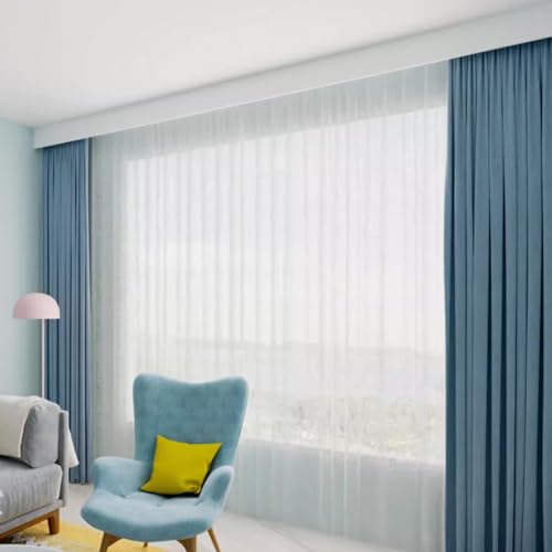 Strapazierfähige Deckenvorhangschiene mit Doppelschienen für Schlafzimmer und Büros Strapazierfähige Deckenvorhangschiene mit Doppelschienen für Schlafzimmer und Büros von Generisch