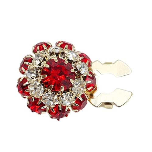 Strass-Knöpfe für Kleidung – dekorative Kristallknöpfe, flache Rückseite, zum Nähen von Schmuck, Schmuckherstellung, funkelnde Verzierungen, modische Knöpfe für Kleider, handgefertigt von Generisch