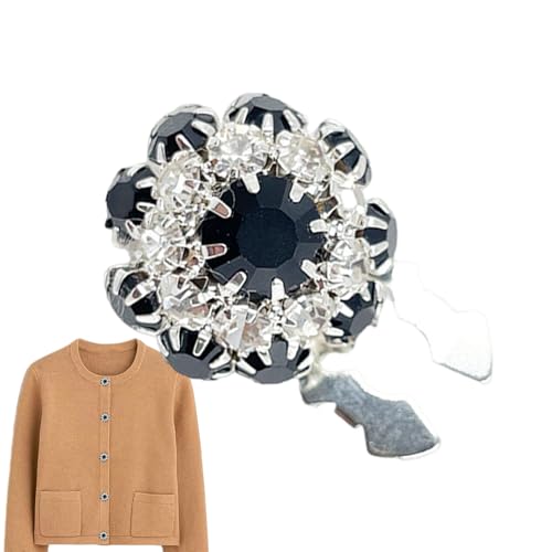 Strass-Knopfabdeckungen – eleganter Kristallknopf, Blumen-Zubehör für Kleidung, Damen-Schmuckherstellung, flache Rückseite, Kristallverzierungen, Blumen-Charm- für Erwachsenen-Projekte Strass-Knopfabdeckungen – eleganter Kristallknopf, Blumen-Zubehör für Kleidung, Damen-Schmuckherstellung, flache Rückseite, Kristallverzierungen, Blumen-Charm- für Erwachsenen-Projekte von Generisch