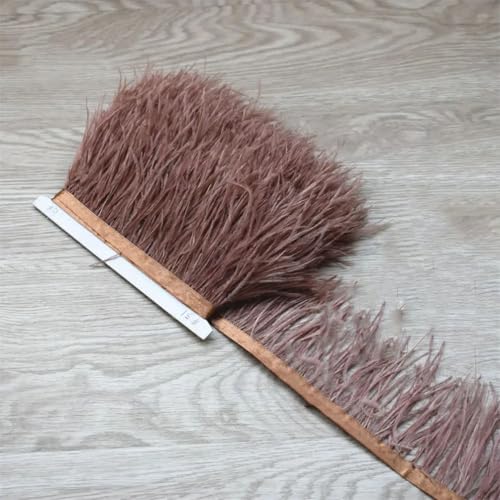 Straußenband, Federlänge 8–11 cm, Bastelzubehör, Federbesatz, Fransen für DIY, Kleid, Nähen, Handwerk, Gummi, Rot, 0,5 m, 1 m Straußenband, Federlänge 8–11 cm, Bastelzubehör, Federbesatz, Fransen für DIY, Kleid, Nähen, Handwerk, Gummi, Rot, 0,5 m, 1 m von Generisch