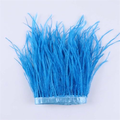 Straußenfeder-Bordüre, gefärbt, bunt, 10–15 cm, für Hochzeitskleid, Nähen, Dekoration, Basteln, Federn 06 Straußenfeder-Bordüre, gefärbt, bunt, 10–15 cm, für Hochzeitskleid, Nähen, Dekoration, Basteln, Federn 06 von Generisch