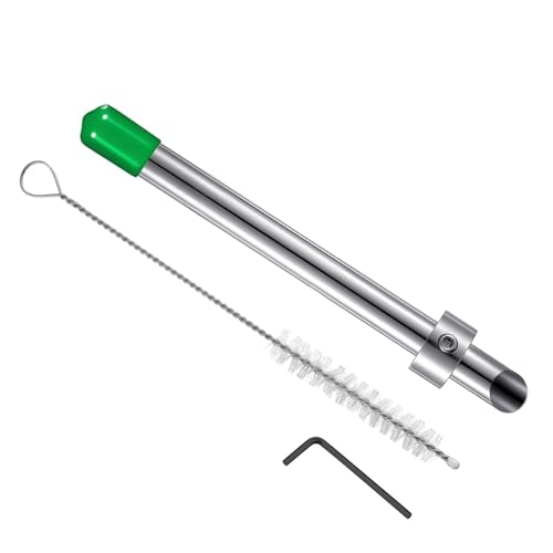 Straw Hole Puncher, Lemonade Cup Punch Tool, Stainless Steel Beverage Cutter, Ergonomic Handle Easy Cleans Compact Design for Cafe, Kitchen, Food Stall, Drink Bars Use, 6.3inches von Generisch