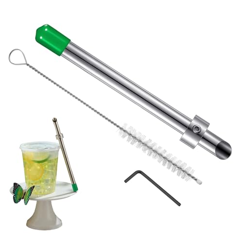 Straw Hole Puncher, Punching Tools Kit, 6.3in Stainless Steel Utensils, Authentic Kitchen Accessory, Precise Hole Punching for Beverage Prep, Delicatessen, Cafe Drinks, Food Straw Hole Puncher, Punching Tools Kit, 6.3in Stainless Steel Utensils, Authentic Kitchen Accessory, Precise Hole Punching for Beverage Prep, Delicatessen, Cafe Drinks, Food von Generisch