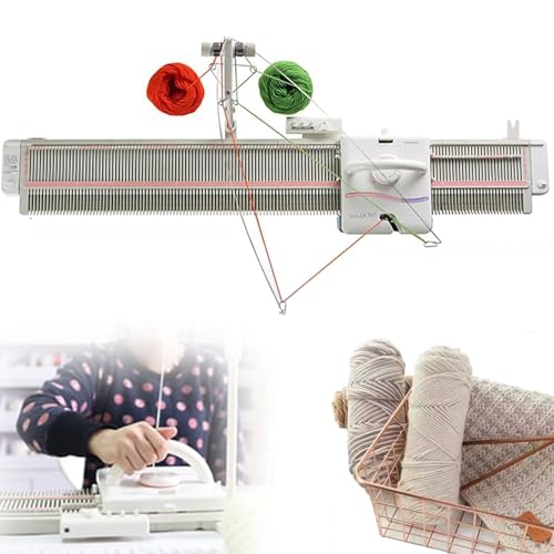 Strickmaschinen-Kit mit 150 Stichen für Handpullover, einfache DIY-Projekte und Zubehör Strickmaschinen-Kit mit 150 Stichen für Handpullover, einfache DIY-Projekte und Zubehör von Generisch