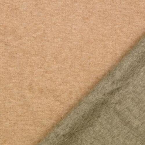 Strickstoff Doubleface, Strick Stoff Meterware zwei Seiten, gestrickter Stoff zum Wenden, Cardigan nähen *Ab 50cm, Farbe: 053 beige-grün Strickstoff Doubleface, Strick Stoff Meterware zwei Seiten, gestrickter Stoff zum Wenden, Cardigan nähen *Ab 50cm, Farbe: 053 beige-grün von Generisch