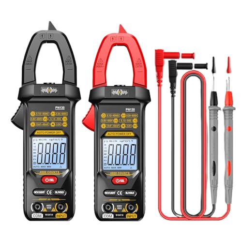 Stromzange,Intelligenter AC Tester 4000 Messwerten | Intelligente Digitalanzeige Zange für Elektriker DC AC Spannung Electrical Automotive Haushalt Stromzange,Intelligenter AC Tester 4000 Messwerten | Intelligente Digitalanzeige Zange für Elektriker DC AC Spannung Electrical Automotive Haushalt von Generisch
