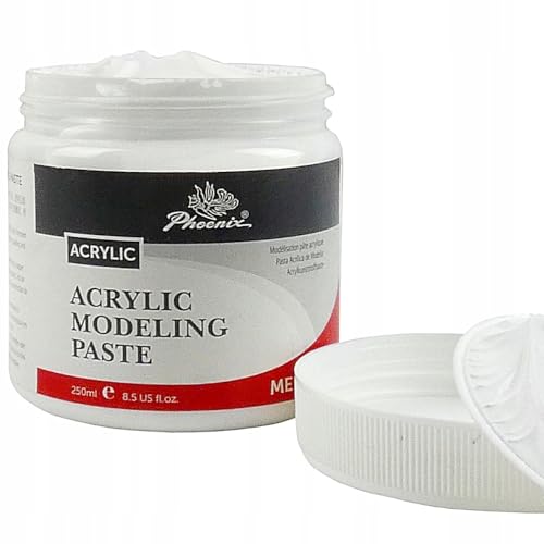 Strukturpaste 3D Modellierbare Acrylmasse 250 ml Weiß Für Texturen Reliefs Mixed Media Leinwand Holz Papier Modellieren Kreative Oberflächen Künstlerbedarf Strukturpaste 3D Modellierbare Acrylmasse 250 ml Weiß Für Texturen Reliefs Mixed Media Leinwand Holz Papier Modellieren Kreative Oberflächen Künstlerbedarf von Generisch