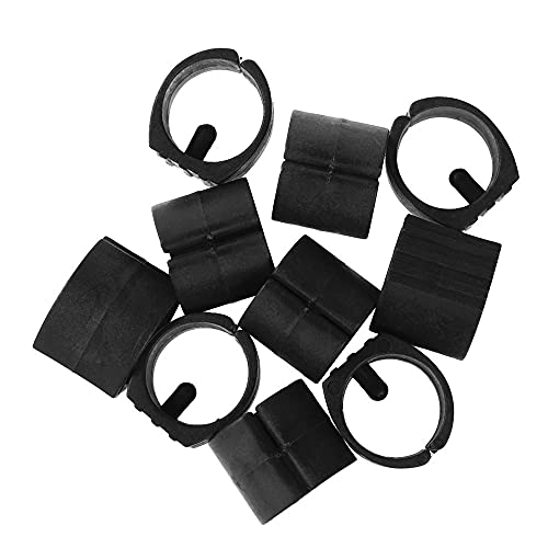 Stuhlbeinpolster, U-förmiges Rohr, Bodenschutz, rutschfeste Stuhlbeine, Kappen, Gleiter für Möbelbeine (25 mm), 10 Stück von Generisch