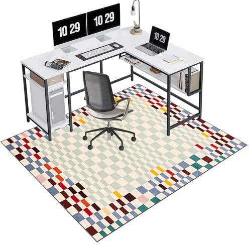 Stuhlmatte für Teppichböden und Hartböden, Mehrzweck-Gaming-Stuhlmatte, rutschfester Schutz für Zuhause und Büro Stuhlmatte für Teppichböden und Hartböden, Mehrzweck-Gaming-Stuhlmatte, rutschfester Schutz für Zuhause und Büro von Generisch
