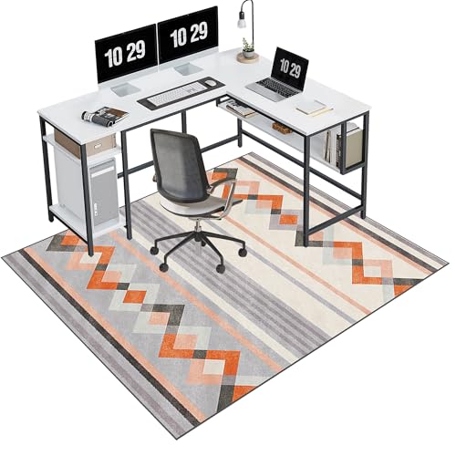 Stuhlmatte für Teppichböden und Hartböden, Mehrzweck-Gaming-Stuhlmatte, rutschfester Schutz für Zuhause und Büro von Generisch