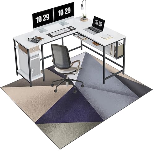 Stuhlmatte für Teppichböden und Hartböden, Mehrzweck-Gaming-Stuhlmatte, rutschfester Schutz für Zuhause und Büro von Generisch