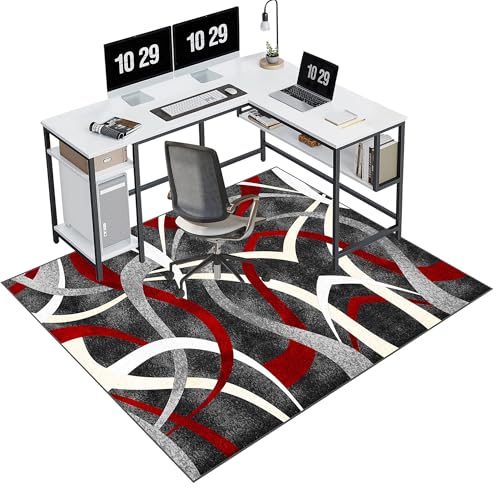 Stuhlmatte für Teppichböden und Hartböden, Mehrzweck-Gaming-Stuhlmatte, rutschfester Schutz für Zuhause und Büro Stuhlmatte für Teppichböden und Hartböden, Mehrzweck-Gaming-Stuhlmatte, rutschfester Schutz für Zuhause und Büro von Generisch