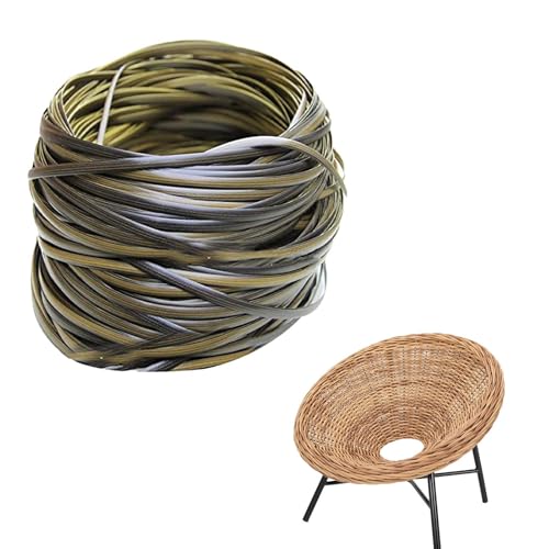 Stuhlreparatur-Rattan – leichte Korbbefestigungsstreifen, langlebiges PE-Terrassen-Kit für den Außenbereich, Sektionsmöbelmaterial, Bauernhaus-Sitzflicken-Set für Zuhause mit Gartenrestaurierung Stuhlreparatur-Rattan – leichte Korbbefestigungsstreifen, langlebiges PE-Terrassen-Kit für den Außenbereich, Sektionsmöbelmaterial, Bauernhaus-Sitzflicken-Set für Zuhause mit Gartenrestaurierung von Generisch
