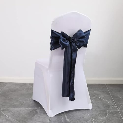 Stuhlschleifen aus Satin, Salbeigrün, für Hochzeit, Bankett, Party, Dekoration, 10/50 Stück Stuhlschleifen aus Satin, Salbeigrün, für Hochzeit, Bankett, Party, Dekoration, 10/50 Stück von Generisch