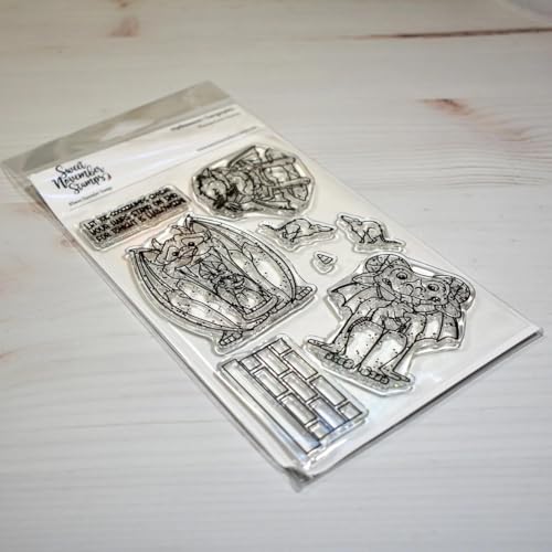 Sweet November Stamps, clear stamp, Halloween Gargoyles Sweet November Stamps, clear stamp, Halloween Gargoyles von Generisch