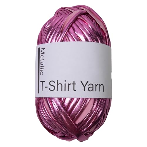 T-Shirt-Garn zum Häkeln – T-Shirt-elastischer Stoff, Häkeltuch zum Stricken, 130 Yards Spaghetti-dickes Strickgarn, handgefertigt, Taschenkorb, Kissen, Häkelprojekte, Heimdekoration T-Shirt-Garn zum Häkeln – T-Shirt-elastischer Stoff, Häkeltuch zum Stricken, 130 Yards Spaghetti-dickes Strickgarn, handgefertigt, Taschenkorb, Kissen, Häkelprojekte, Heimdekoration von Generisch
