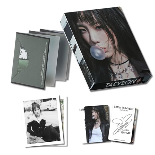 TAEYEON - 6th Mini Album [Letter To Myself] (Myself Ver.) Out Box + QR Card + Lyric Card + Printed Photo + Photo Card + 2 Extra Photocards von Generisch
