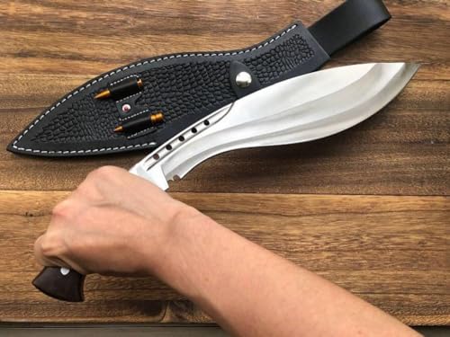 TEERMA LH6- Integriertes geschmiedetes gerades Messer im Freien mit fester Klinge, Überlebensmesser, Perfektes Bushcraft Messer Outdoor,Jagdmesser,Angelmesser mit feststehende Klinge TEERMA LH6- Integriertes geschmiedetes gerades Messer im Freien mit fester Klinge, Überlebensmesser, Perfektes Bushcraft Messer Outdoor,Jagdmesser,Angelmesser mit feststehende Klinge von Generisch