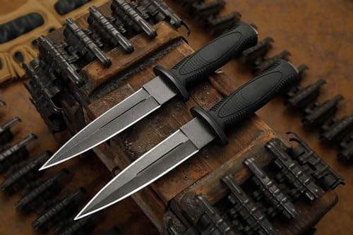 TEERMA M5S Integriertes geschmiedetes gerades Messer im Freien mit fester Klinge, Überlebensmesser, Jagdmesser TEERMA M5S Integriertes geschmiedetes gerades Messer im Freien mit fester Klinge, Überlebensmesser, Jagdmesser von Generisch