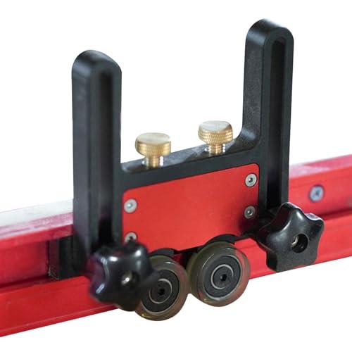 Table Saw Jig, Double Wheel Roller, Table Saw Accessories, Featherboard with Roller, Woodworking Jig Roller, Table Saw Roller, Guide Roller Jig, Aluminum Featherboard Jig, Roller Stock Guide, Double W Table Saw Jig, Double Wheel Roller, Table Saw Accessories, Featherboard with Roller, Woodworking Jig Roller, Table Saw Roller, Guide Roller Jig, Aluminum Featherboard Jig, Roller Stock Guide, Double W von Generisch