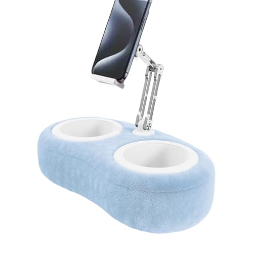 Tablet-Halter-Kissen – Tablet-Halter, 360° verstellbarer Handyhalter, gemütlicher Tablet-Handy-Kissenständer, verstellbarer Handyhalter mit weichem Plüschstoff, Tablet-Ständer mit Kissen für Bett Tablet-Halter-Kissen – Tablet-Halter, 360° verstellbarer Handyhalter, gemütlicher Tablet-Handy-Kissenständer, verstellbarer Handyhalter mit weichem Plüschstoff, Tablet-Ständer mit Kissen für Bett von Generisch