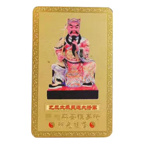 Tai Sui-Karte - 2025 Tai Sui Amulettkarte | Chinesische Feng Shui Gebetskarte | Schutzamulett Bringt Reichtum Und Schatz | Feng Shui Karte | Taisui Segenskarte | Feng Shui Amulett von Generisch