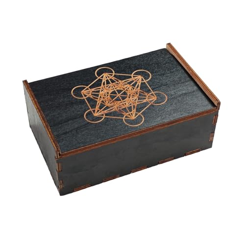 Tarot-Kartenbox aus Holz - Schmucketui | Langlebige Vintage Schmuckschatulle Holz Schmuckkasten, Multifunktionale Vintage Vielseitige Aufbewahrungsbox Für Tarot-Schmuckkasten 1 Tarot-Kartenbox aus Holz - Schmucketui | Langlebige Vintage Schmuckschatulle Holz Schmuckkasten, Multifunktionale Vintage Vielseitige Aufbewahrungsbox Für Tarot-Schmuckkasten 1 von Generisch